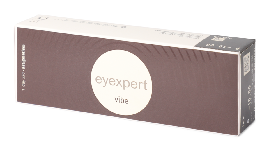 Angle_Right01 Eyexpert Eyexpert Vibe  For Astigmatism Daglenzen 30 lenzen per doosje