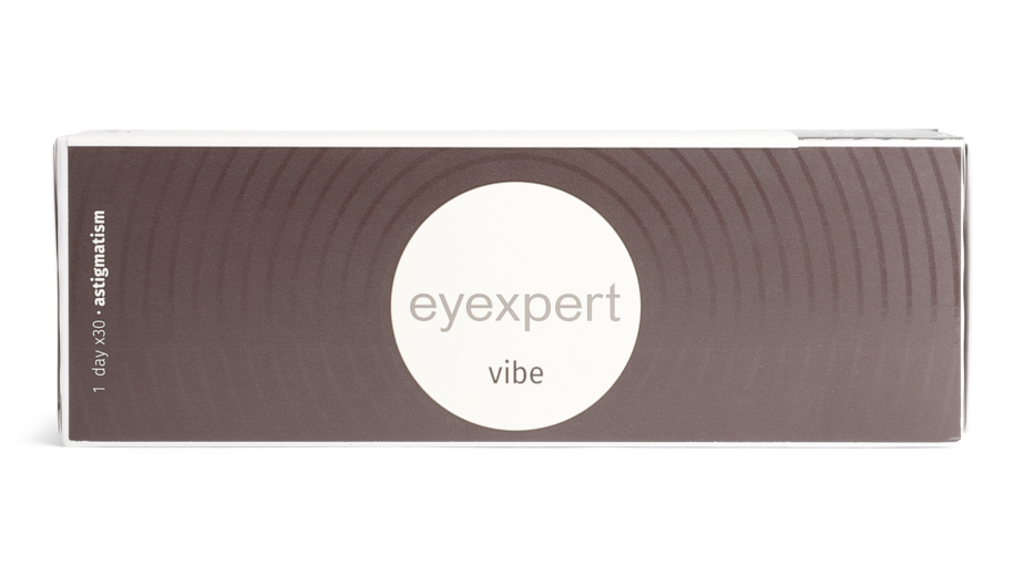 Front Eyexpert Eyexpert Vibe  For Astigmatism Daglenzen 30 lenzen per doosje