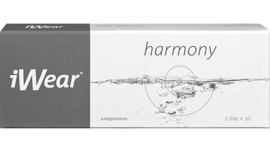 iWear iWear Harmony For Astigmatism Daglenzen 30 lenzen per doosje