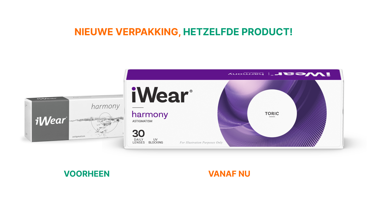 Angle_Left01 iWear iWear Harmony For Astigmatism Daglenzen 30 lenzen per doosje