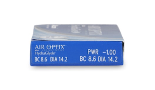 Air Optix Air Optix plus Hydraglyde (caixa de 3) Mensais 3 lentes por caixa