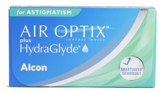 Air Optix Air Optix plus Hydraglyde Astigmatism (caixa de 6) Mensais 6 lentes por caixa