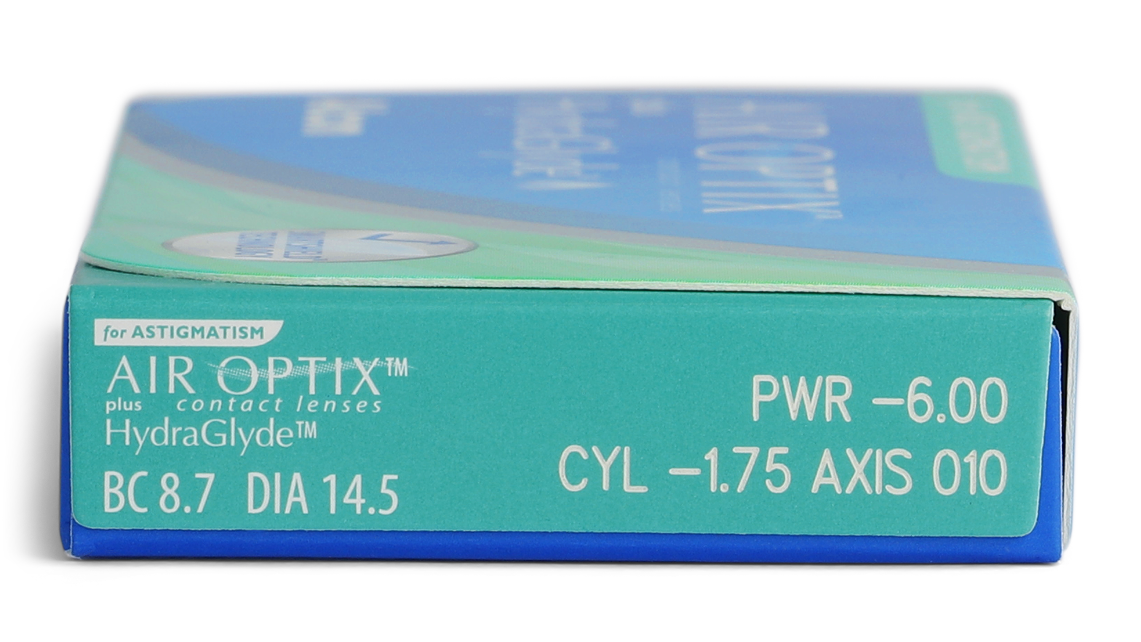 Parameter Air Optix Air Optix plus Hydraglyde Astigmatism (caixa de 6) Mensais 6 lentes por caixa
