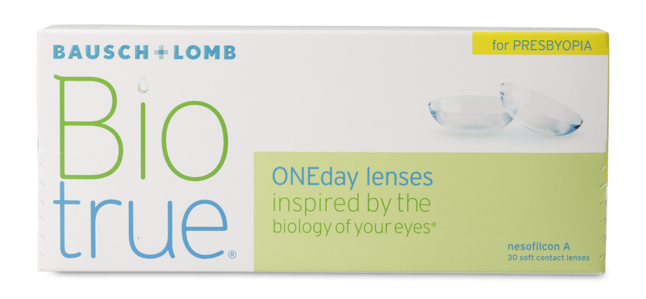 Front Biotrue OneDay presbyopia