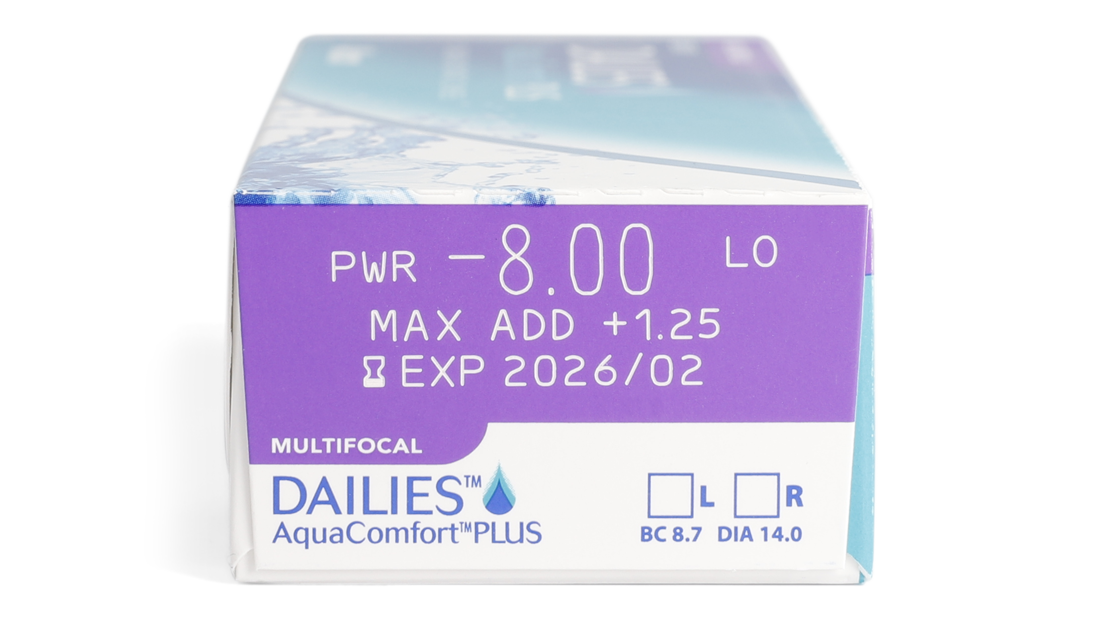 Parameter Dailies Dailies AquaComfort plus Multifocais Diárias 30 lentes por caixa