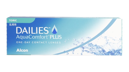 Dailies Dailies Aqua Comfort Plus Toric (caixa de 30) Diárias 30 lentes por caixa