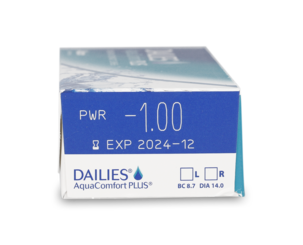 Parameter Dailies Dailies Aqua Comfort Plus Diárias 30 lentes por caixa