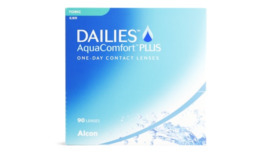 Dailies Dailies Aqua Comfort Plus Toric (caixa de 90) Diárias 90 lentes por caixa