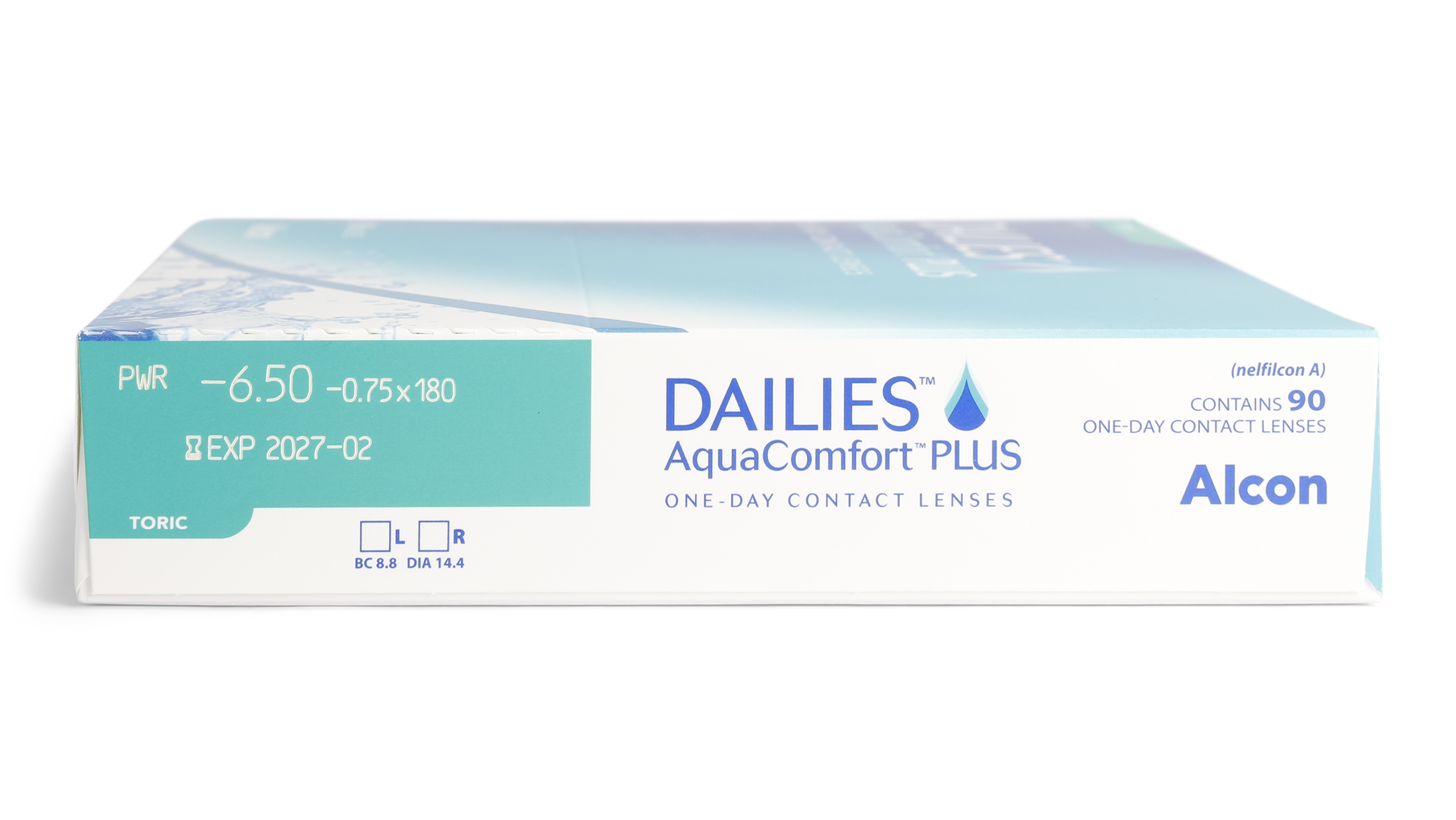 Parameter Dailies Dailies Aqua Comfort Plus Toric (caixa de 90) Diárias 90 lentes por caixa
