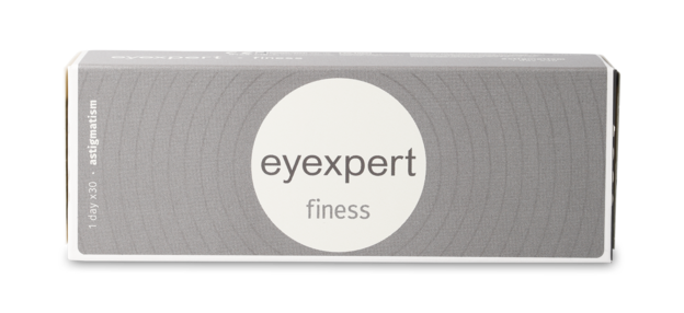 Front Eyexpert Eyexpert Finess Astigmatism Diárias 30 lentes por caixa