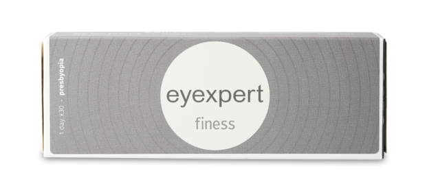Front Eyexpert Eyexpert Finess Presbyopia Diárias 30 lentes por caixa