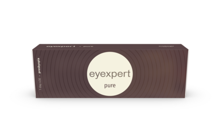 Front Eyexpert Eyexpert Pure Presbyopia Diárias 30 lentes por caixa