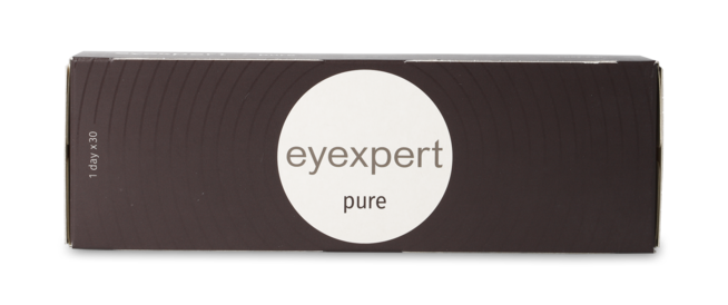 Front Eyexpert Eyexpert Pure Diárias 30 lentes por caixa