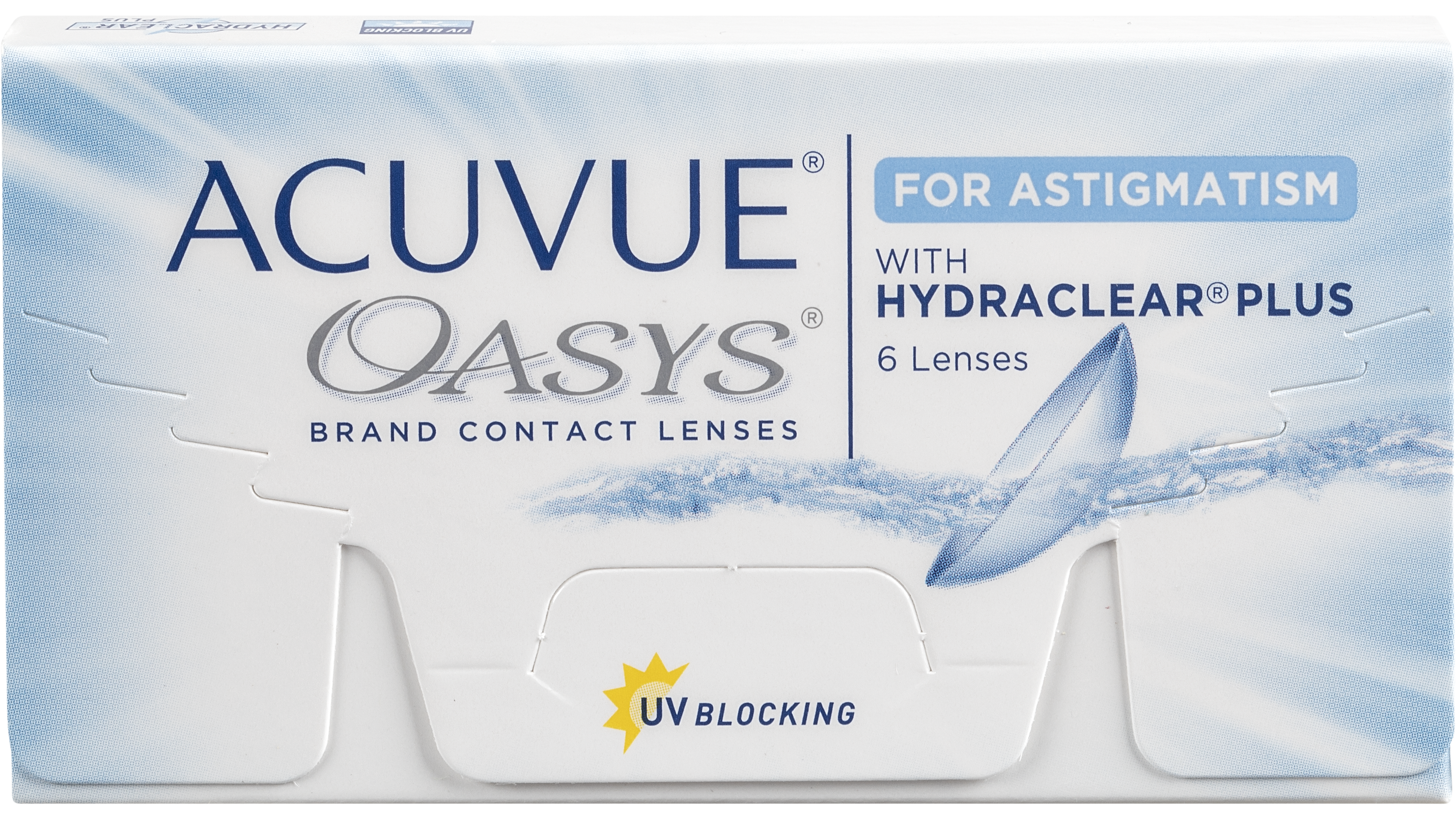 Front Acuvue Acuvue Oasys for astigmatism Quinzenais 6 lentes por caixa