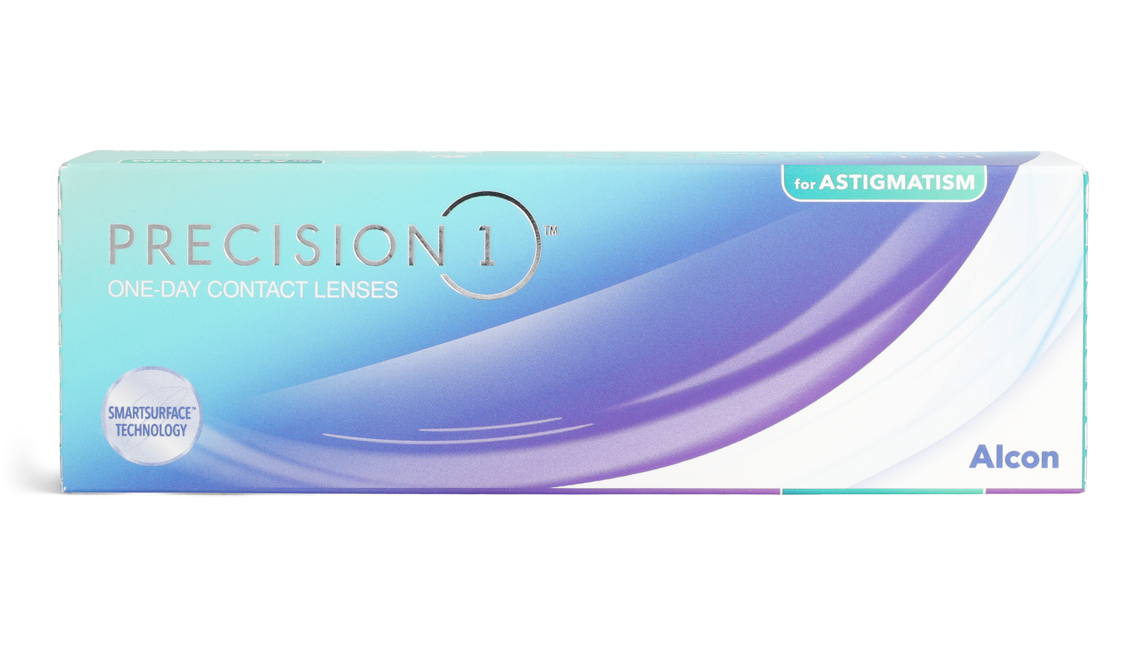 Front Precision 1 Precision 1 for Astigmatism Diárias 30 lentes por caixa