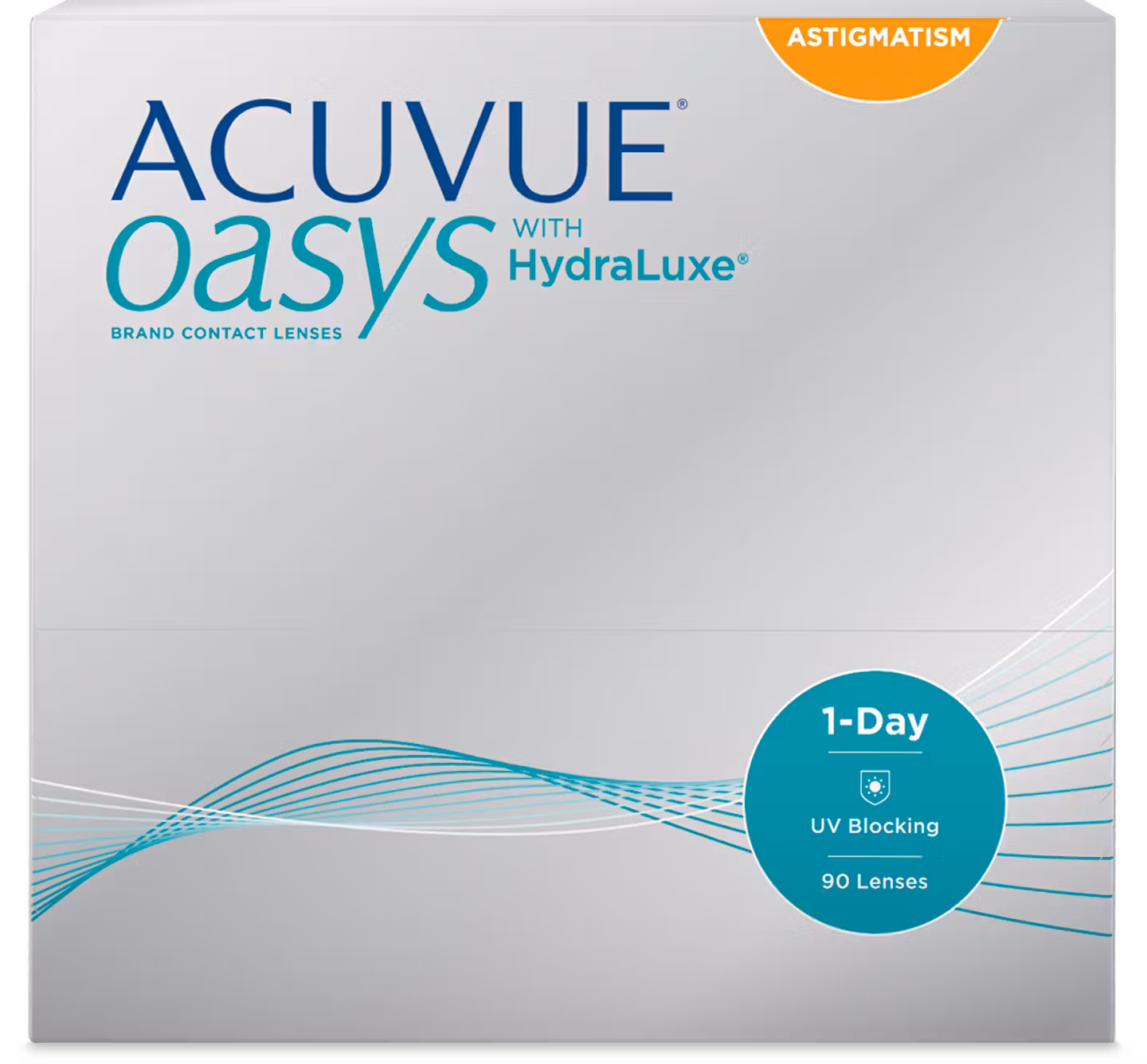 Front, Acuvue Oasys 1-day for Astigmatism (90 lentes)