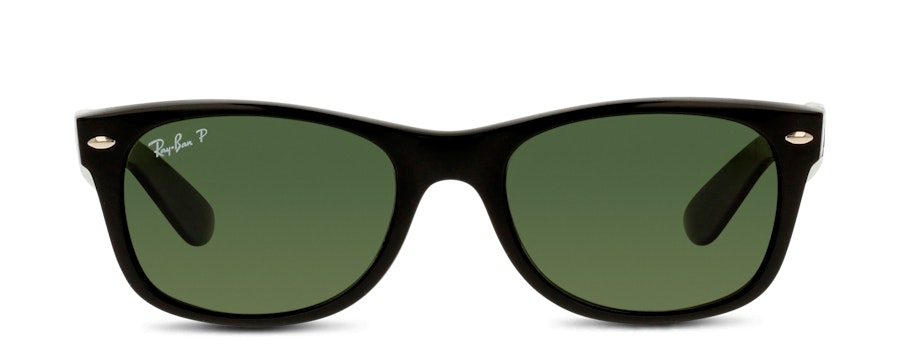 Ray-Ban New Wayfarer polarizados RB2132 901 Verde/Preto