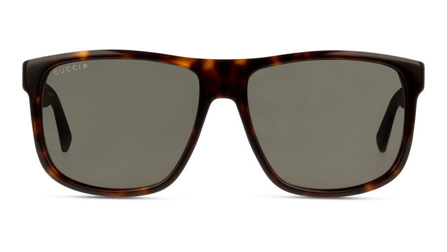 Gucci GG0010S 3 Cinza/Tartaruga