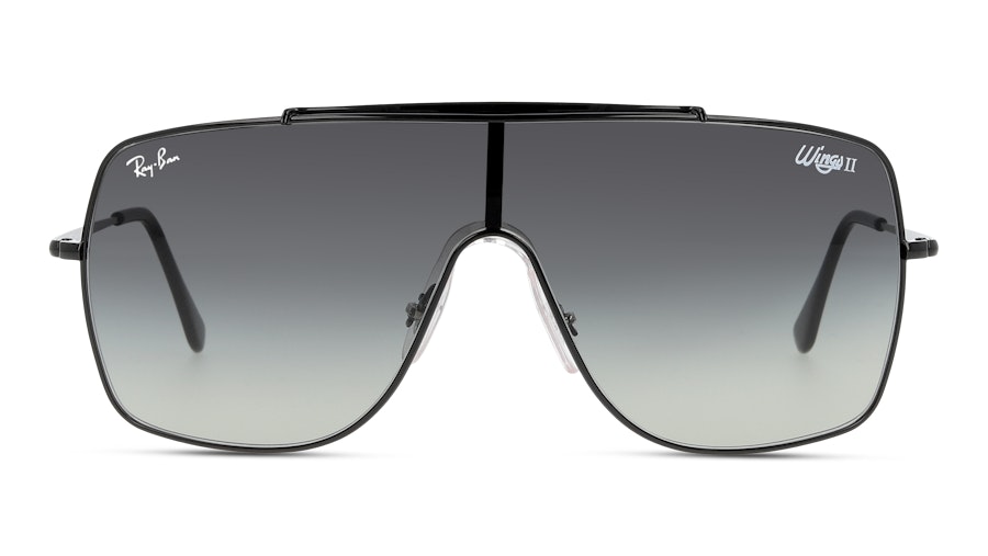 Ray-Ban Wings Ii RB3697 BB Cinza/Preto