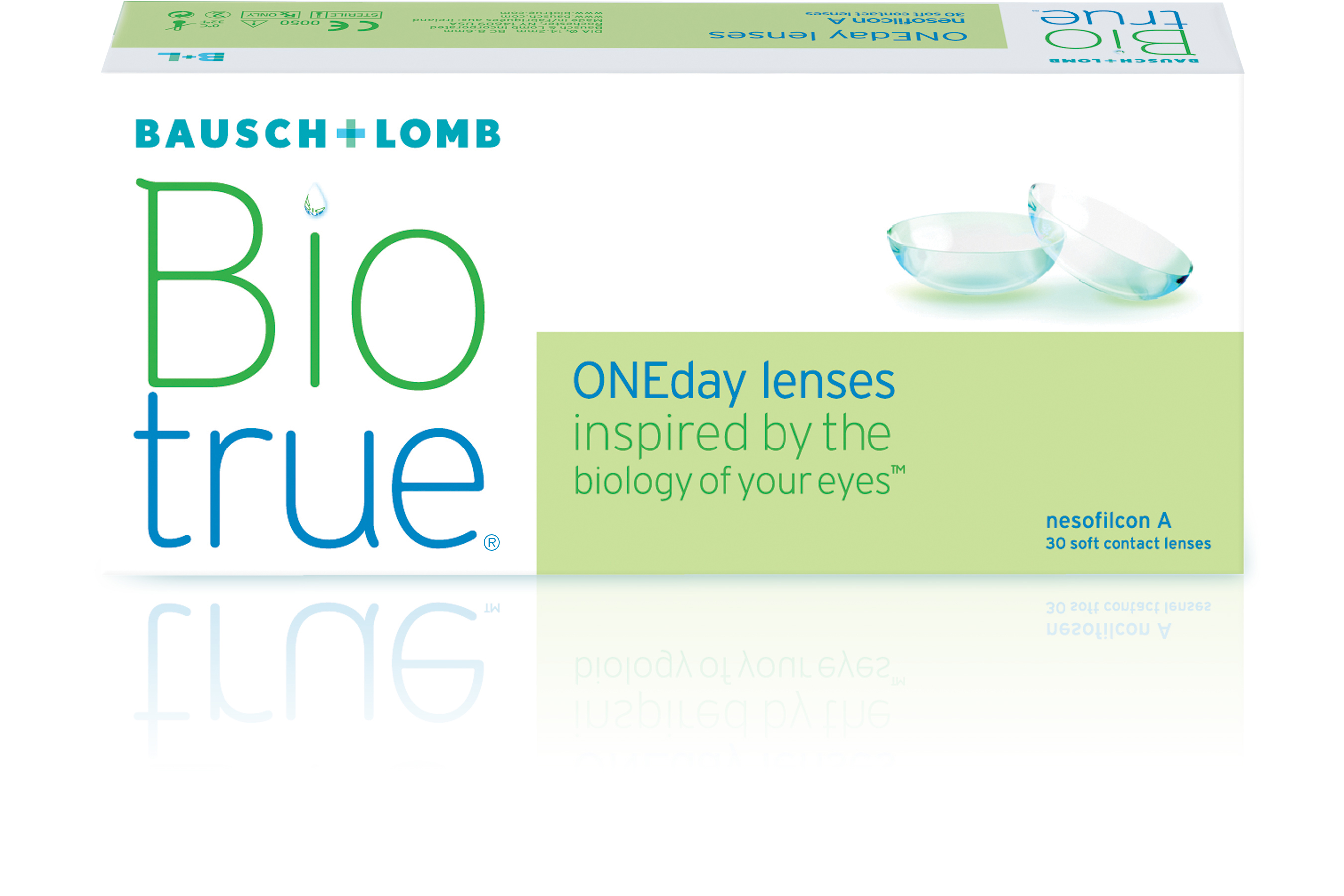 Front Biotrue Biotrue OneDay Diárias 30 lentes por caixa