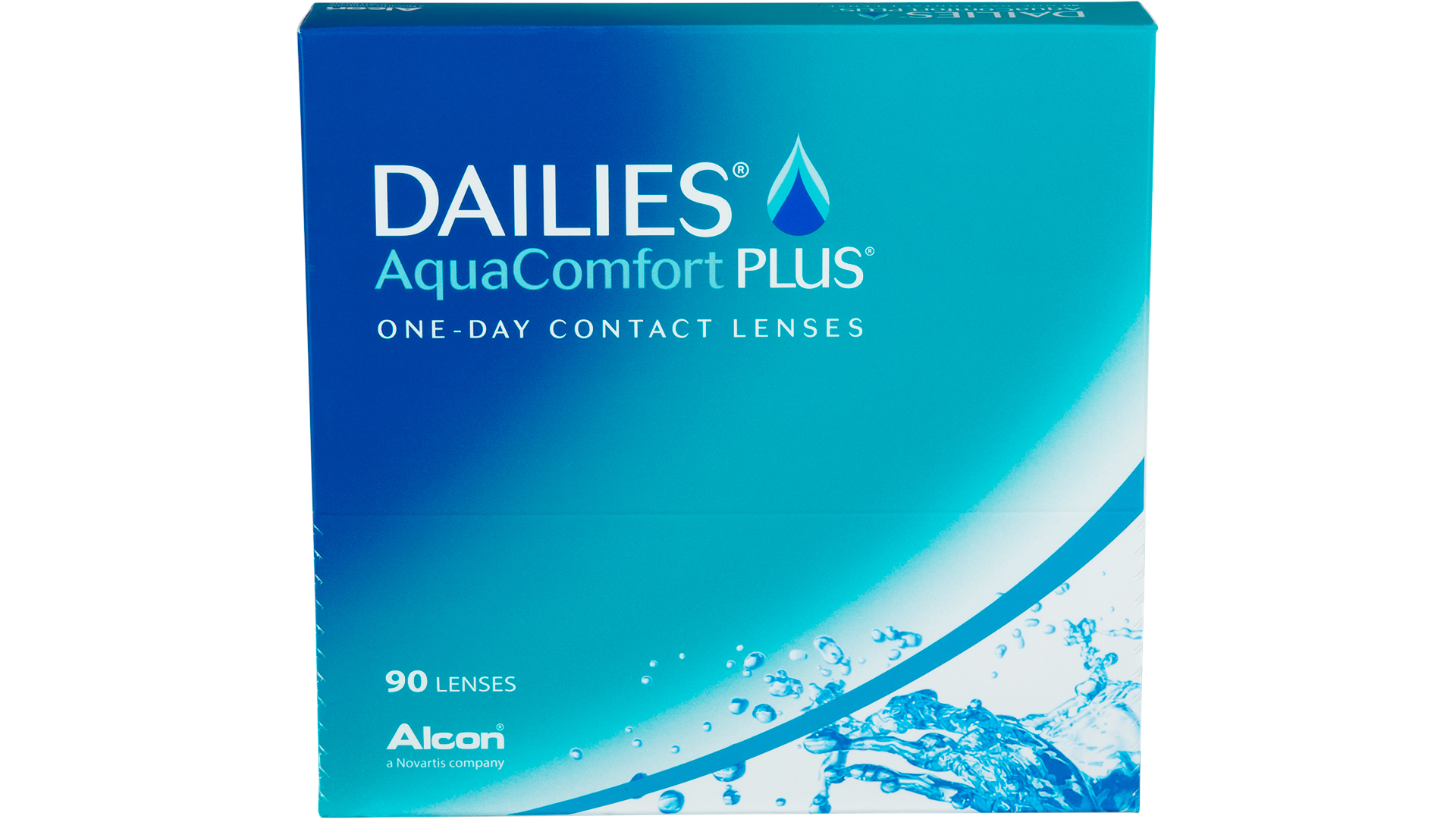 Front Dailies Dailies Aqua Comfort Plus (90 lentes) Diárias 90 lentes por caixa