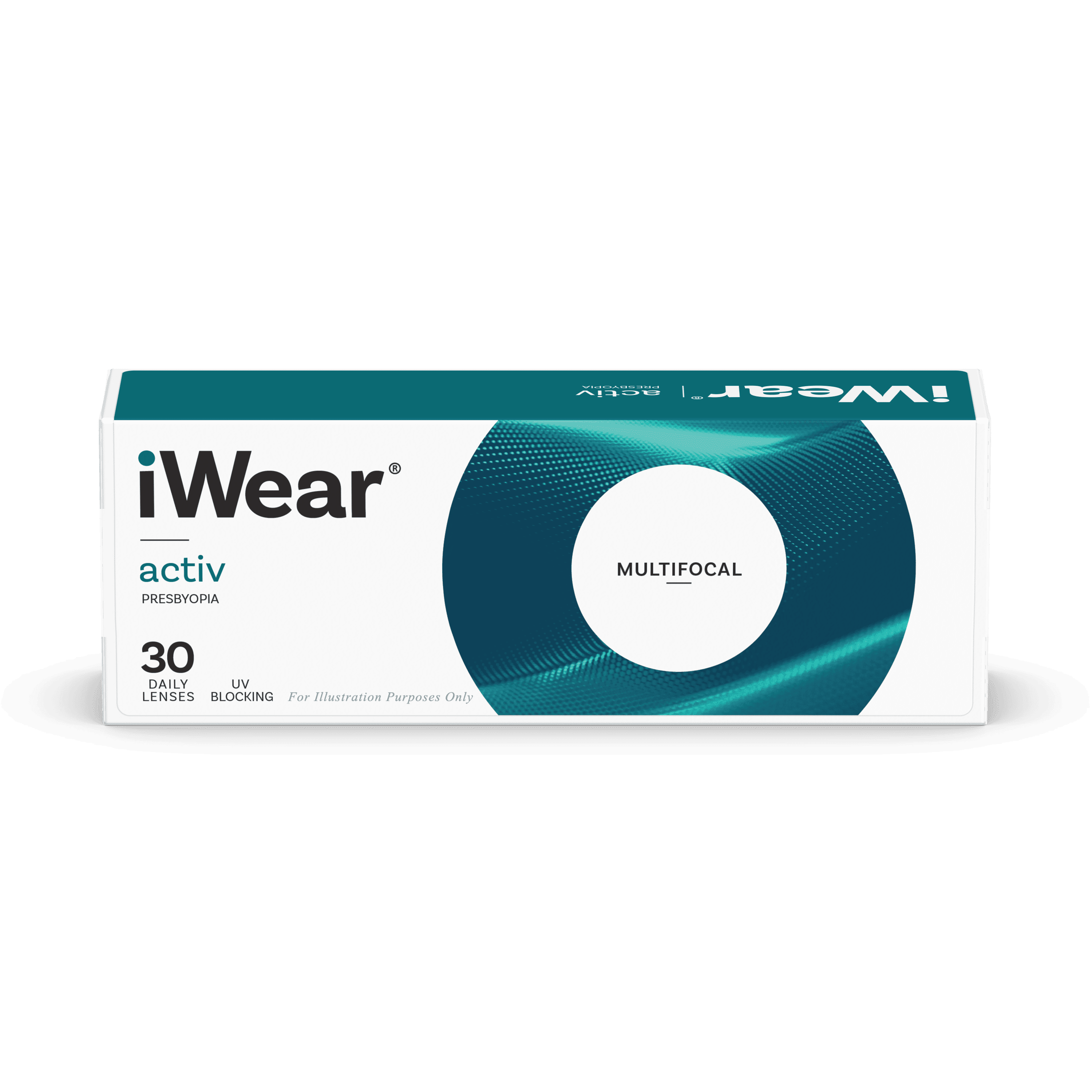 Front, iWear activ presbyopia