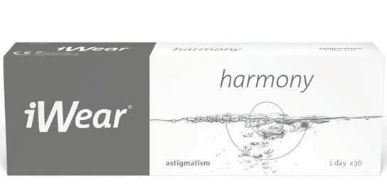 iWear iWear Harmony Astigmatism Diárias 30 lentes por caixa