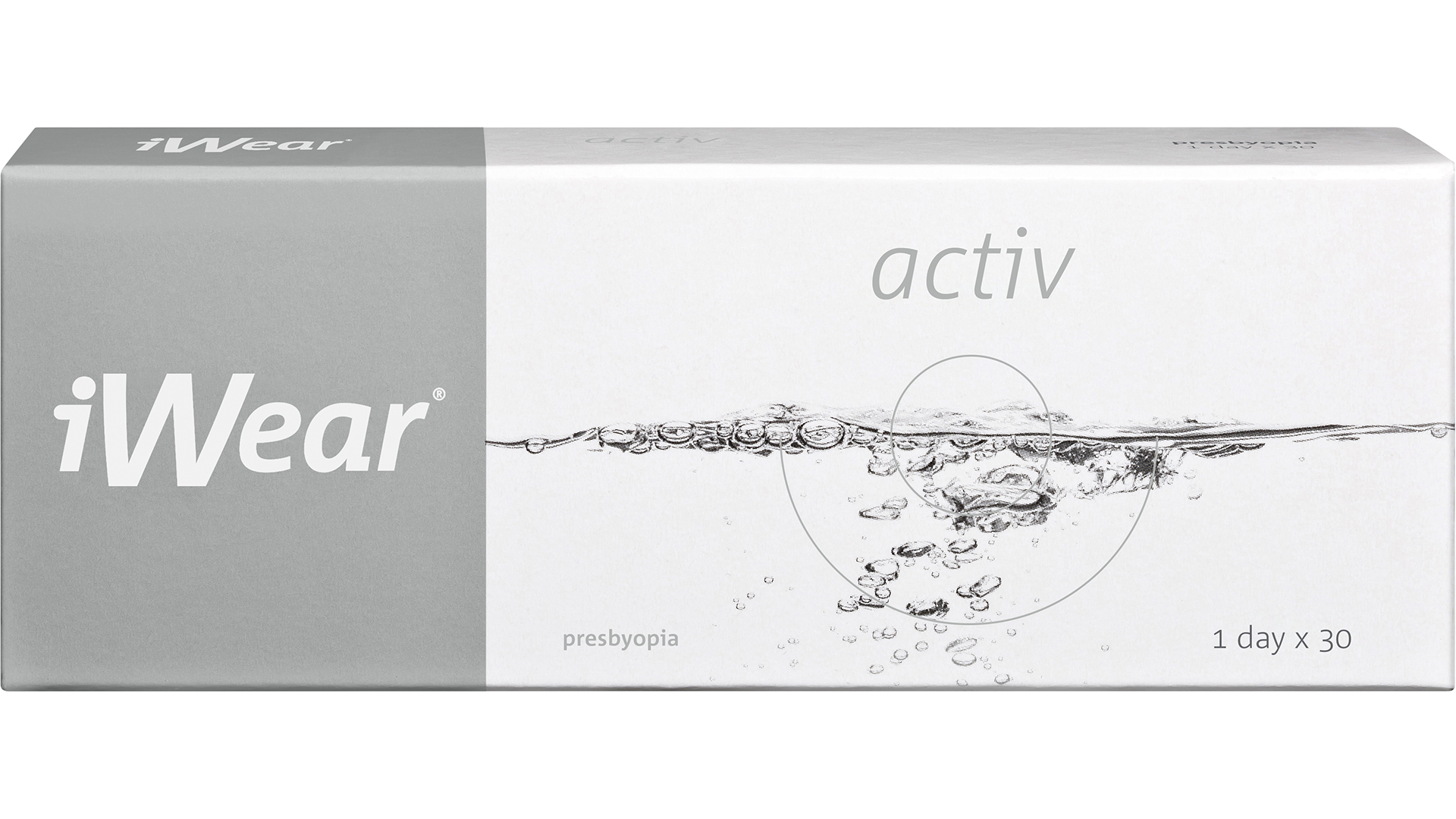Front iWear iWear activ presbyopia Diárias 30 lentes por caixa