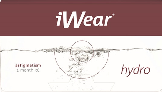 iWear iWear hydro astigmatism Mensais 6 lentes por caixa