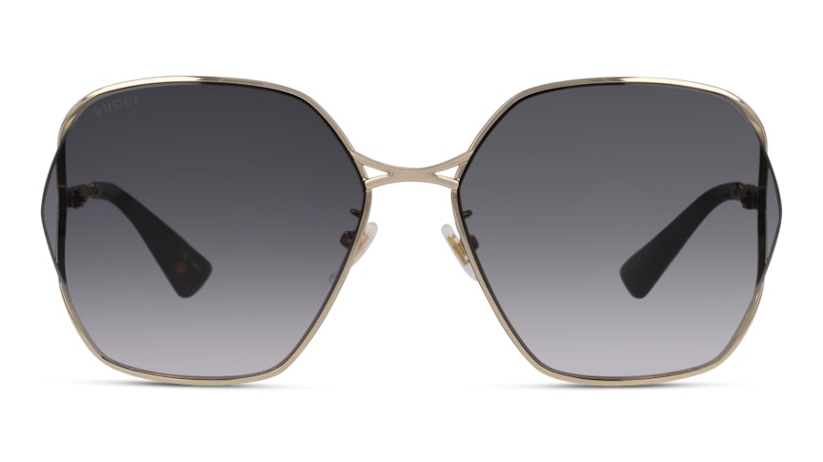 Gucci GG0818SA Cinza/Dourado