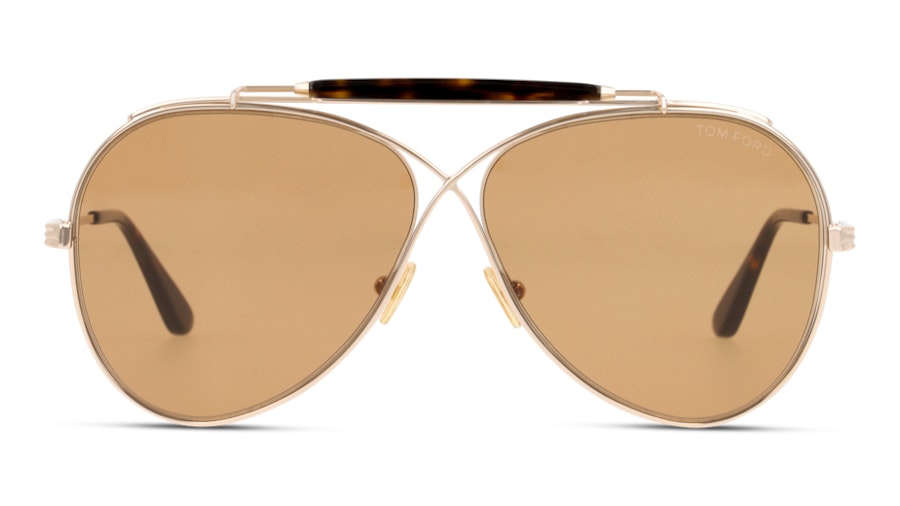 Tom Ford FT0818 Castanho/Dourado