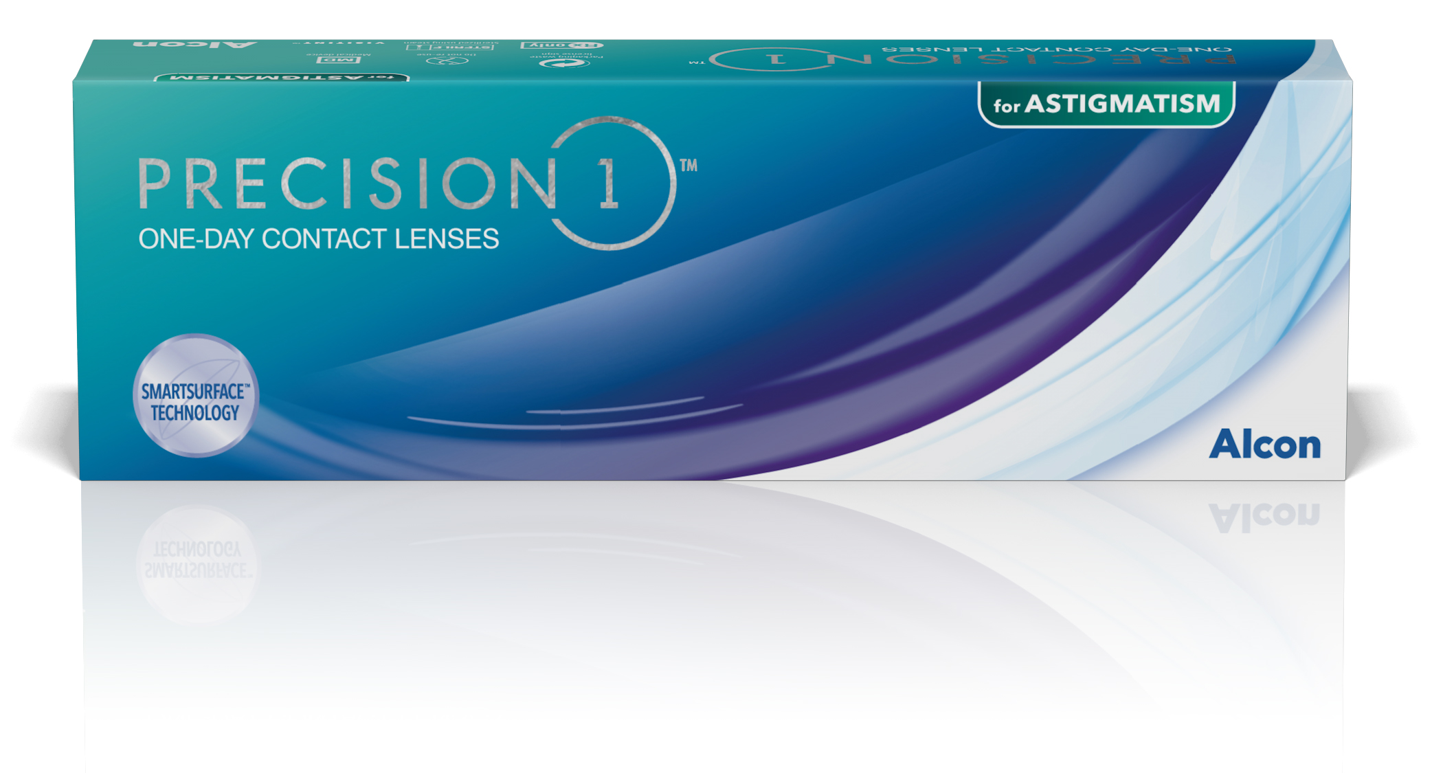 Front Precision1 Precision1 for astigmatism Endagslinser 30 Linser per ask