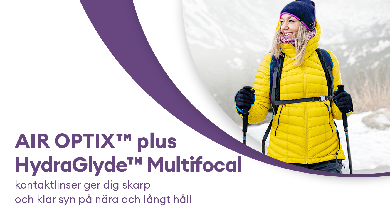 Promotional01 Air Optix Air Optix HydraGlyde Multifocal Månadslinser 6 Linser per ask