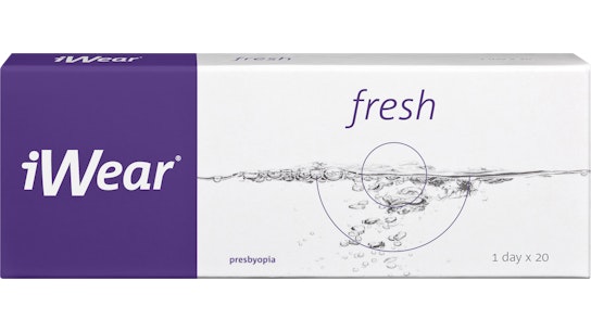 iWear iWear fresh presbyopia Endagslinser 20 Linser per ask