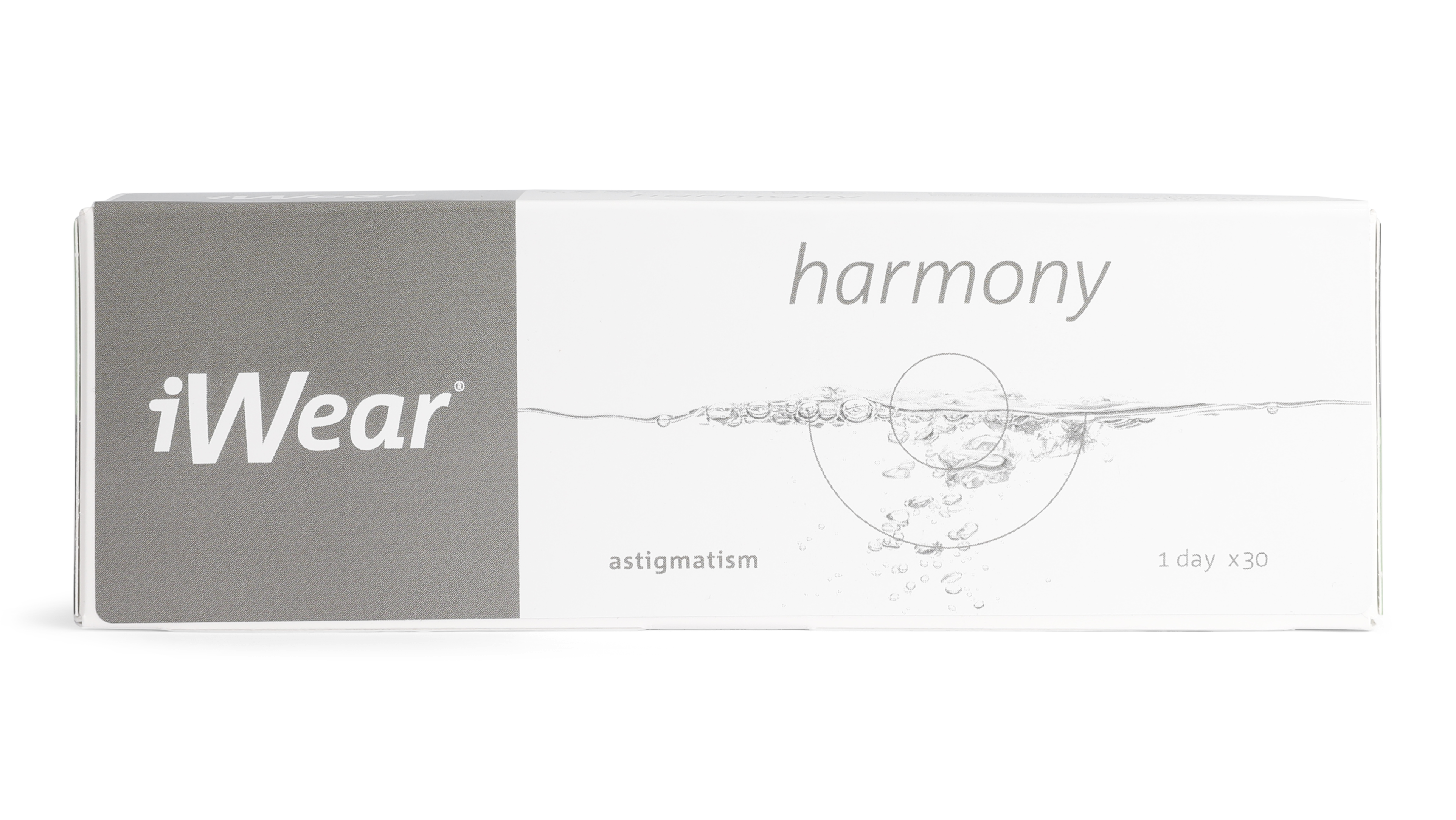 Front iWear iWear Harmony Astigmatism Endagslinser 30 Linser per ask