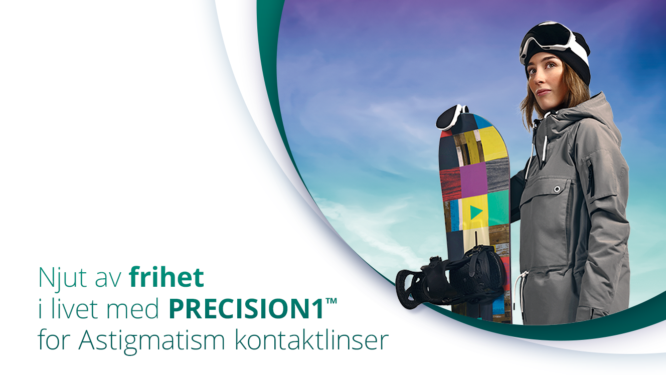 Promotional01 Precision1 Precision1 for astigmatism Endagslinser 30 Linser per ask